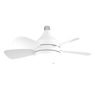 45cm E27 wentylator sufitowy z pilotem, funkcja ściemniania w trzech kolorach cichy wentylator domowy - Wentylatory sufitowe - miniaturka - grafika 1