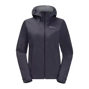 Kurtka przeciwdeszczowa damska Jack Wolfskin Elsberg 2.5L - Odzież trekkingowa damska - miniaturka - grafika 1