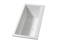 Wanny - Riho Rethink Cubic Wall Wanna prostokątna 180x80 cm do zabudowy biały połysk B160001005 - miniaturka - grafika 1