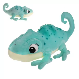 KAMELEON JASZCZURKA 60cm pluszak maskotka zabawka kolor NIEBIESKI MIŚ - Maskotki i pluszaki - miniaturka - grafika 1