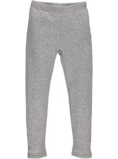 Happy girls by Eisend Legginsy termiczne w kolorze szarym - Legginsy - miniaturka - grafika 1