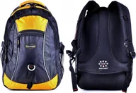 Plecaki - G4-16 PLECAK Męski ŻÓŁTY Młodzieżowy TORNISTER Neon BAG STREET AIR PASSAGE - miniaturka - grafika 1