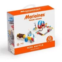 MARIO-INEX Klocki Waffle mini 140szt Konstruktor chłop.) MARIOINEX - Zabawki konstrukcyjne - miniaturka - grafika 1