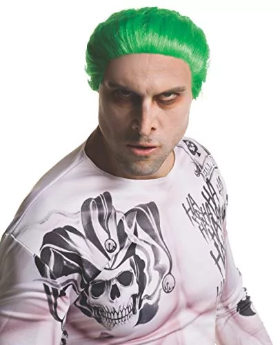 Rubie's Męska peruka Jokera, oficjalny złoczyńca Halloween kostium peruka  Suicide Squad - Ceny i opinie na Skapiec.pl