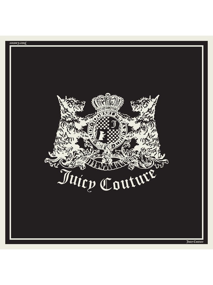 Juicy Couture Chusta w kolorze czarnym - 45 x 45 cm