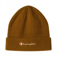 Czapki damskie - Czapka Champion Beanie Cap brązowa 806064 MS572 - miniaturka - grafika 1