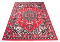 Dywany - Czerwony dywan wzorzysty S3-W90 - miniaturka - grafika 1