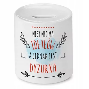 Skarbonka Dla Dyżurnej na Urodziny na Prezent z Nadrukiem ze Zdjęciem - Skarbonki - miniaturka - grafika 1