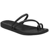 Sandały damskie - Sandały damskie Crocs Miami Toe Loop Rozmiar butów (UE): 36-37 / Kolor: czarny - miniaturka - grafika 1