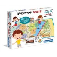 Zabawki interaktywne dla dzieci - Clementoni zabawka edukacyjna Odkrywamy Polskę - miniaturka - grafika 1