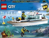 Klocki - LEGO City Jacht 60221 - miniaturka - grafika 1