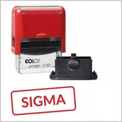 Pieczątki - PIECZĄTKA "SIGMA - RÓŻNE KOLORY! słowo roku, prezent, gadżet, sigma, święta - miniaturka - grafika 1