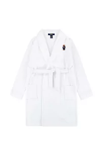 Polo Ralph Lauren szlafrok dziecięcy kolor biały - Szlafroki dla dzieci - miniaturka - grafika 1