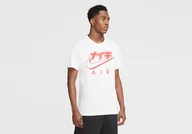Koszulki męskie - Nike Air Jordan Legacy 1 Tee White - miniaturka - grafika 1