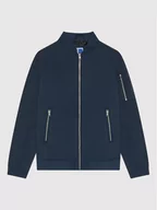 Kurtki i płaszcze dla chłopców - Jack&Jones Junior Kurtka bomber Rush 12182385 Granatowy Regular Fit - miniaturka - grafika 1