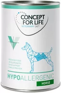 Mokra karma dla psów - Concept for Life Veterinary Diet Hypoallergenic, konina - 24 x 400 g Dostawa GRATIS! - miniaturka - grafika 1