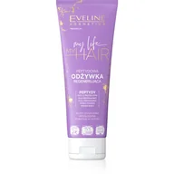 Odżywki do włosów - Eveline Cosmetics Cosmetics - My Life My Hair - Peptydowa odżywka regenerująca do włosów zniszczonych, przesuszonych i szorstkich - 250 ml - miniaturka - grafika 1
