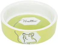 Akcesoria dla gryzoni - TRIXIE Miska ceramiczna dla chomika z nadrukiem 90 ml / ø 8 cm - miniaturka - grafika 1