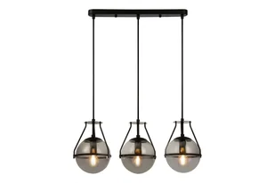 Lampa wisząca DROP3 3xE14 - czarny/dymiony - Lampy sufitowe - miniaturka - grafika 1
