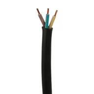 Przewody elektryczne - AKS Zielonka Przewód elektryczny YKY 3X4 600 / 1000 V - miniaturka - grafika 1