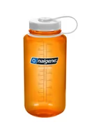 Shakery i bidony sportowe - Nalgene, Butelka, WM Orange with White Loop-Top Closure, pomarańczowy, 1 l - miniaturka - grafika 1