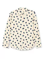 Bluzki damskie - Seidensticker Damska bluzka - modna bluzka - Regular Fit - kołnierz koszuli - długi rękaw - 100% wiskoza, turkusowy, 34 - miniaturka - grafika 1