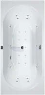 Wanny z hydromasażem - Wanna z hydromasażem prostokątna SC05-WP-DUO 180x80 cm dwuosobowa - miniaturka - grafika 1
