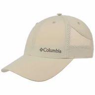 Czapki i chusty sportowe męskie - Czapka Tech Shade Strapback by Columbia, beżowy, One Size - miniaturka - grafika 1