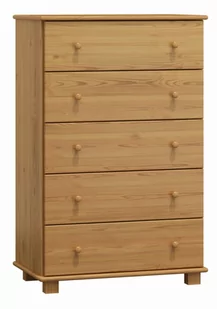 Komoda sosnowa drewniana nr11 g42 olcha - Komody - miniaturka - grafika 1