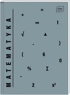 Zeszyty szkolne - Brulion tematyczny MATEMATYKA A5 80k zeszyt TWARDY - miniaturka - grafika 1