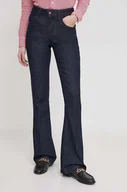 Spodnie damskie - Sisley jeansy damskie medium waist - miniaturka - grafika 1