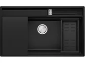 Zlewozmywaki - Primagran.pl Zlewozmywak kuchenny granitowy jednokomorowy bez ociekacza i miejscem na akcesoria i deskę Oslo 90 Pocket Multilevel MOUKC-X0#N+ADC002-KC$G+ACOL01-KC$G - miniaturka - grafika 1