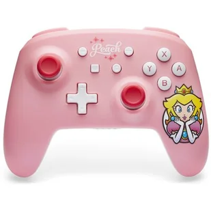 Kontroler POWERA Princess Peach Różowy - Kontrolery gier na PC - miniaturka - grafika 1