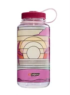Shakery i bidony sportowe - Butelka turystyczna Nalgene Wide Mouth 32 oz (1000ml) - clear stained glass sunset - miniaturka - grafika 1