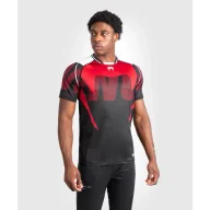 Kimona, stroje i obuwie - Venum Koszulka Techniczna Treningowa Adrenaline Dry Tech T-shirt Red - miniaturka - grafika 1
