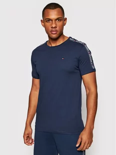 Tommy Hilfiger T-Shirt UM0UM00562 Granatowy Regular Fit - Koszulki męskie - miniaturka - grafika 1