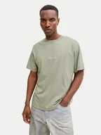 Koszulki męskie - Jack & Jones T-Shirt Norrebro Emb 12282892 Zielony Regular Fit - miniaturka - grafika 1