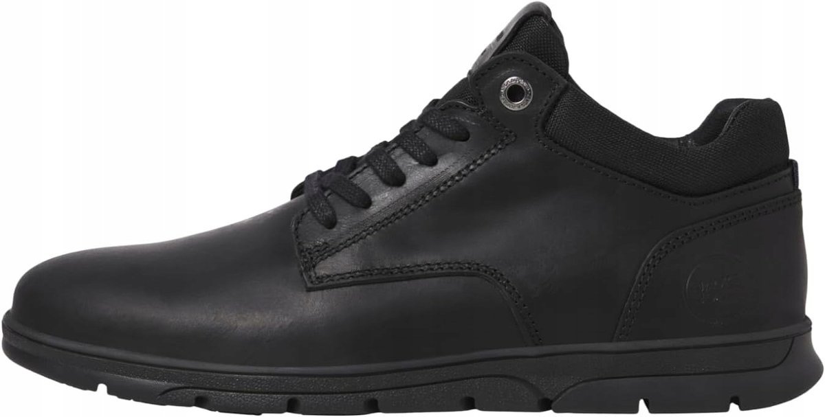JACK & JONES PÓŁBUTY MĘSKIE CZARNE SKÓRZANE MIEJSKIE 43 1J0A