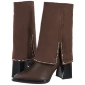 Botki damskie - Botki Brązowe K7206-02/00-8 (MA1447-b) Maciejka - miniaturka - grafika 1