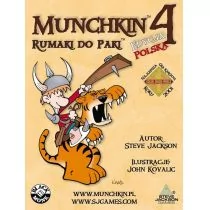 Q-Workshop Munchkin 4 Rumaki do paki 9039 - Gry karciane - miniaturka - grafika 1