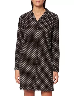 ESPRIT Damska koszula nocna Glenice 2 Nw Coo Nightshirt L-slv, czarny, 40 - Piżamy damskie - miniaturka - grafika 1
