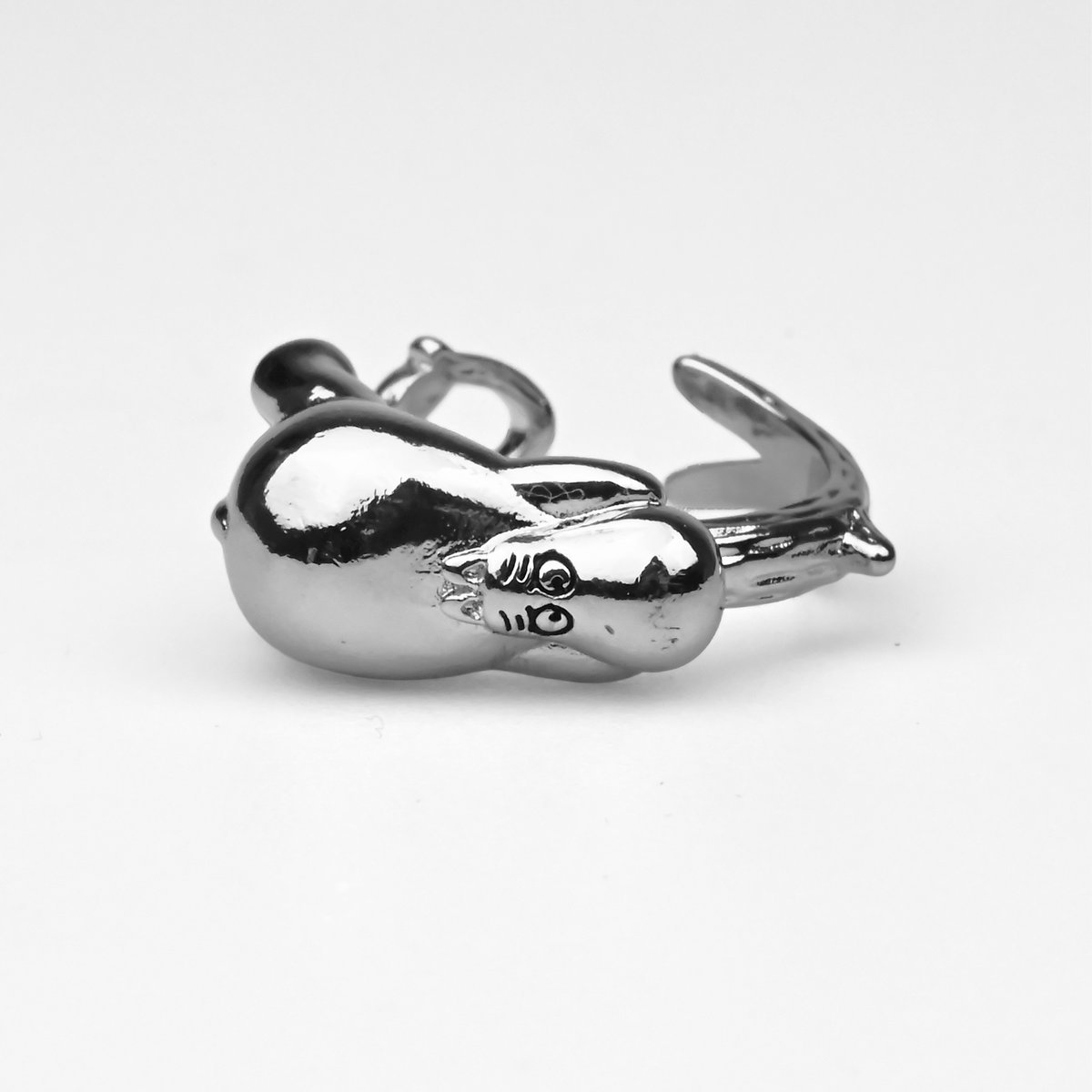 Moomin Rozmiar Regulowany Metal Pierścień The Moomins