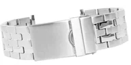 Akcesoria do zegarków - Bransoleta regulowana Srebrna HQ 607S-20/22 - miniaturka - grafika 1