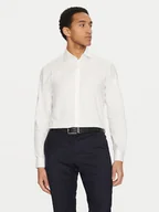 Koszule męskie - Calvin Klein Koszula K10K107889 Biały Regular Fit - miniaturka - grafika 1