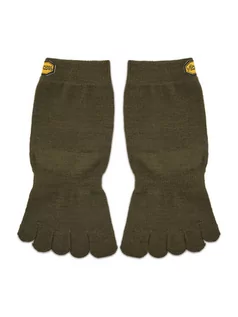 Skarpetki męskie - Blend Vibram Fivefingers Skarpety wysokie unisex Crew S18C01 Zielony - grafika 1