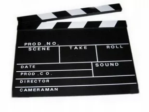 KLAPS FILMOWY gadżet reżyserski wym.30x 26,5cm/KG - Gadżety na imprezę - miniaturka - grafika 1