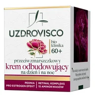 Kremy do twarzy - Uzdrovisco Bioklinika Przeciwzmarszczkowy Krem Odbudowujący 60+ Na Dzień I Na Noc 50 ml - miniaturka - grafika 1