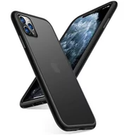 Etui i futerały do telefonów - D-Pro Matte Hybrid Case Etui Obudowa iPhone 11 Pro (Black) - miniaturka - grafika 1