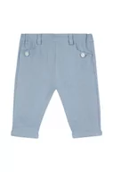 Spodnie i spodenki dla chłopców - Tartine et Chocolat spodnie lniane niemowlęce kolor niebieski gładkie - TARTINE ET CHOCOLAT - miniaturka - grafika 1