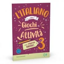 l`Italiano con Giochi e Attivita 3 con risorse digitali + audio online B1-B2 - Książki do nauki języka włoskiego - miniaturka - grafika 1
